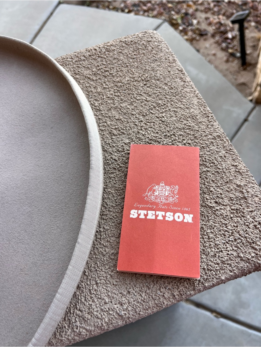 Stetson 5X silverbelly
Western Felt Hat 7 1/4
Made USA 5" Bri - Picture 8 of 9